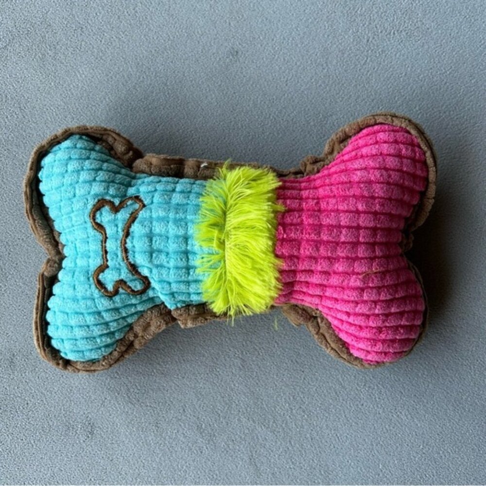 Dog Toy ~ Bright Colours Squeaky ~ Brand New